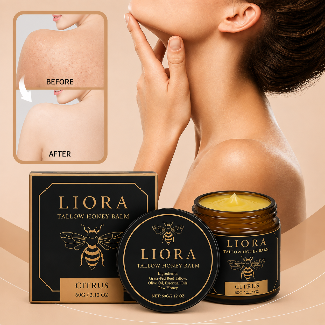 Terra Lotus Tallow Honey Balm